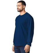Gildan Ultra Cotton™ Long Sleeve T-Shirt | Navy thumbnail 3