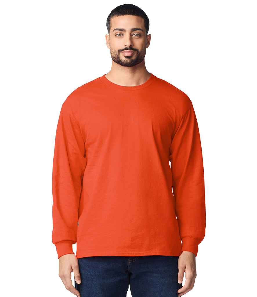 Gildan Ultra Cotton™ Long Sleeve T-Shirt | Orange