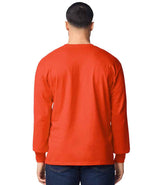 Gildan Ultra Cotton™ Long Sleeve T-Shirt | Orange thumbnail 2