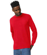 Gildan Ultra Cotton™ Long Sleeve T-Shirt | Red thumbnail 1