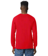 Gildan Ultra Cotton™ Long Sleeve T-Shirt | Red thumbnail 2