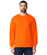 Gildan Ultra Cotton™ Long Sleeve T-Shirt | S Orange thumbnail 1