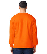 Gildan Ultra Cotton™ Long Sleeve T-Shirt | S Orange thumbnail 2