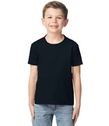 Gildan Kids SoftStyle® Midweight T-Shirt | Pitch Black thumbnail 1