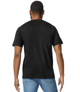 Gildan SoftStyle® Midweight T-Shirt | Pitch Black thumbnail 2