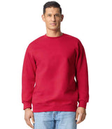 Gildan Hammer Maxweight Crew Sweatshirt | Cherry Red thumbnail 1