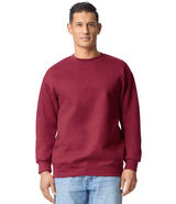 Gildan Hammer Maxweight Crew Sweatshirt | Garnet thumbnail 1