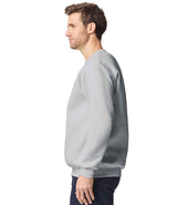 Gildan Hammer Maxweight Crew Sweatshirt | Gravel thumbnail 3