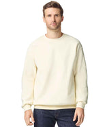 Gildan Hammer Maxweight Crew Sweatshirt | Off White thumbnail 1
