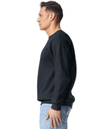 Gildan Hammer Maxweight Crew Sweatshirt | Pitch Black thumbnail 3