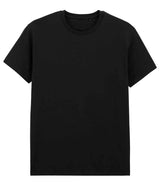 Gildan Light Cotton No Label T-Shirt | Black thumbnail 3