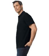 Gildan SoftStyle® Double Piqué Polo Shirt | Black thumbnail 3