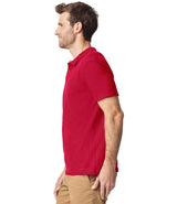 Gildan SoftStyle® Double Piqué Polo Shirt | Cherry Red thumbnail 3