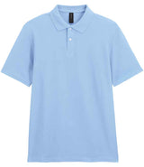 Gildan SoftStyle® Double Piqué Polo Shirt | Light Blue thumbnail 4