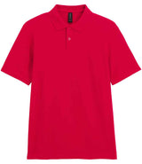 Gildan SoftStyle® Double Piqué Polo Shirt | Red thumbnail 4