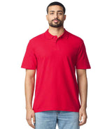 Gildan SoftStyle® Double Piqué Polo Shirt | Red thumbnail 1