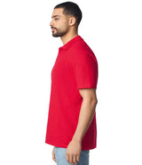 Gildan SoftStyle® Double Piqué Polo Shirt | Red thumbnail 3
