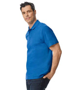 Gildan SoftStyle® Double Piqué Polo Shirt | Royal Blue thumbnail 3