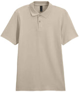 Gildan SoftStyle® Double Piqué Polo Shirt | Sand thumbnail 4