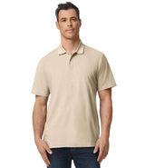 Gildan SoftStyle® Double Piqué Polo Shirt | Sand thumbnail 1