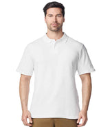 Gildan SoftStyle® Double Piqué Polo Shirt | White thumbnail 1