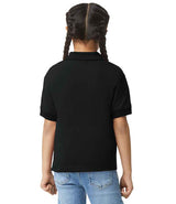 Gildan Kids DryBlend® Jersey Polo Shirt | Black thumbnail 2