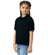 Gildan Kids DryBlend® Jersey Polo Shirt | Black thumbnail 3
