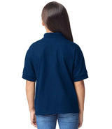 Gildan Kids DryBlend® Jersey Polo Shirt | Navy thumbnail 2