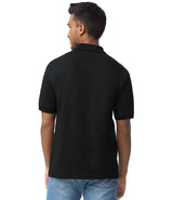 Gildan DryBlend® Jersey Polo Shirt | Black thumbnail 2
