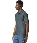 Gildan DryBlend® Jersey Polo Shirt | Dark Heather thumbnail 3