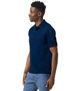 Gildan DryBlend® Jersey Polo Shirt | Navy thumbnail 3