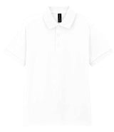 Gildan DryBlend® Jersey Polo Shirt | White thumbnail 4