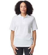 Gildan DryBlend® Jersey Polo Shirt | White thumbnail 1