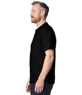 Gildan Hammer Piqué Polo Shirt | Black thumbnail 3
