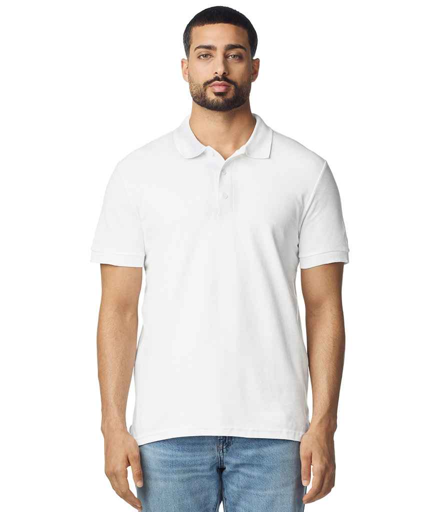 Gildan Hammer Piqué Polo Shirt | White