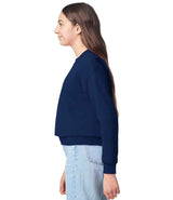 Gildan Kids Heavy Blend™ Drop Shoulder Sweatshirt | Navy thumbnail 3