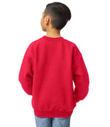 Gildan Kids Heavy Blend™ Drop Shoulder Sweatshirt | Red thumbnail 2
