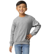 Gildan Kids Heavy Blend™ Drop Shoulder Sweatshirt | Sport Grey thumbnail 1