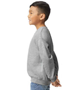 Gildan Kids Heavy Blend™ Drop Shoulder Sweatshirt | Sport Grey thumbnail 3