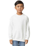 Gildan Kids Heavy Blend™ Drop Shoulder Sweatshirt | White thumbnail 1