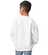 Gildan Kids Heavy Blend™ Drop Shoulder Sweatshirt | White thumbnail 2