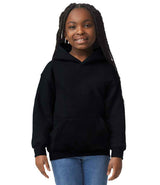 Gildan Kids Heavy Blend™ Hooded Sweatshirt | Black thumbnail 1