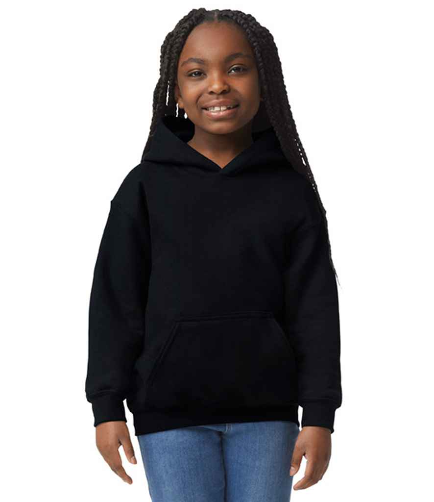 Gildan Kids Heavy Blend™ Hooded Sweatshirt | Black