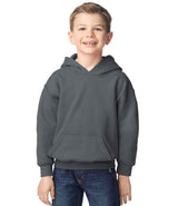 Gildan Kids Heavy Blend™ Hooded Sweatshirt | Charcoal thumbnail 1