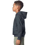 Gildan Kids Heavy Blend™ Hooded Sweatshirt | Dark Heather thumbnail 3