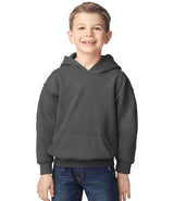 Gildan Kids Heavy Blend™ Hooded Sweatshirt | Fan Charcoal Heather thumbnail 1