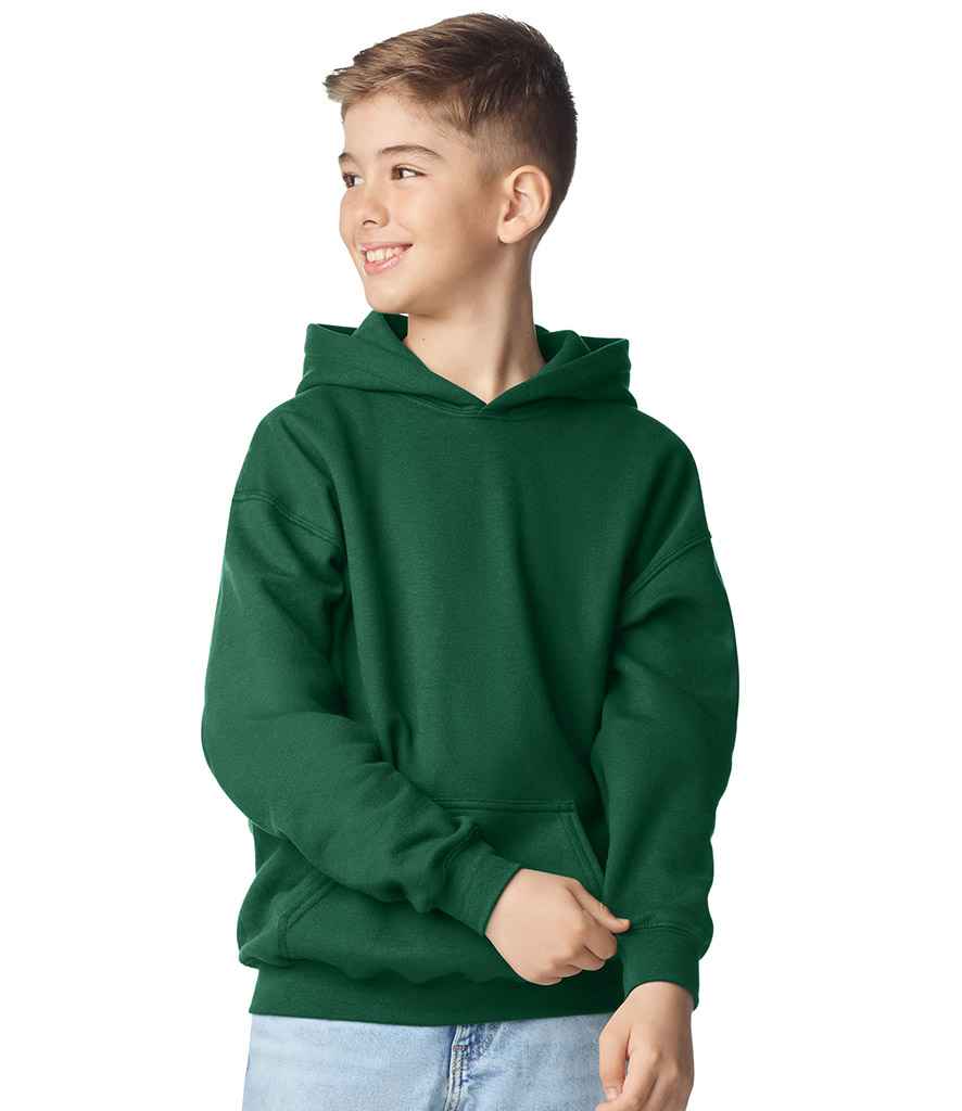 Gildan Kids Heavy Blend™ Hooded Sweatshirt | Fan Dark Green