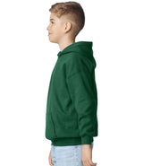 Gildan Kids Heavy Blend™ Hooded Sweatshirt | Fan Dark Green thumbnail 3