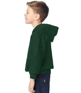 Gildan Kids Heavy Blend™ Hooded Sweatshirt | Forest Green thumbnail 3