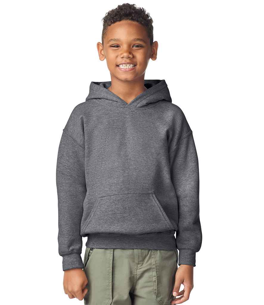 Gildan Kids Heavy Blend™ Hooded Sweatshirt | Graphite Heather